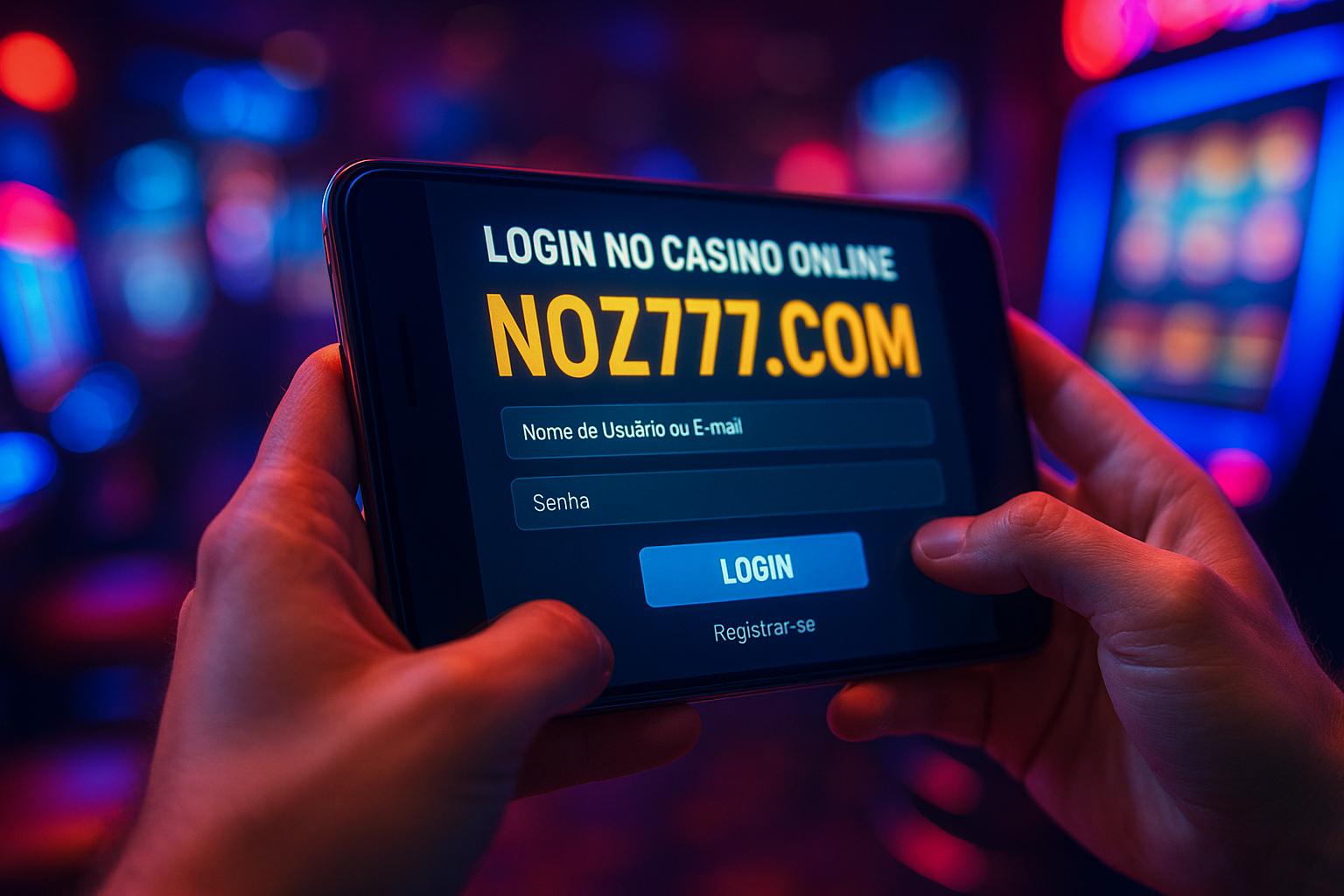 Não Perca tempo, o rRgistro na site NOZ777.COM