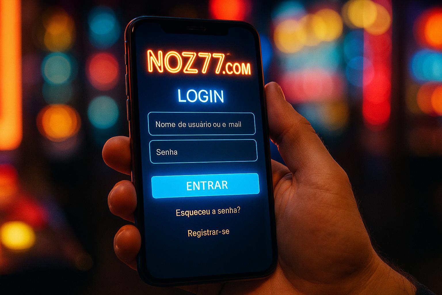 Registro na NOZ777.COM Garante Acesso a uma Vasta Seleção de jogo